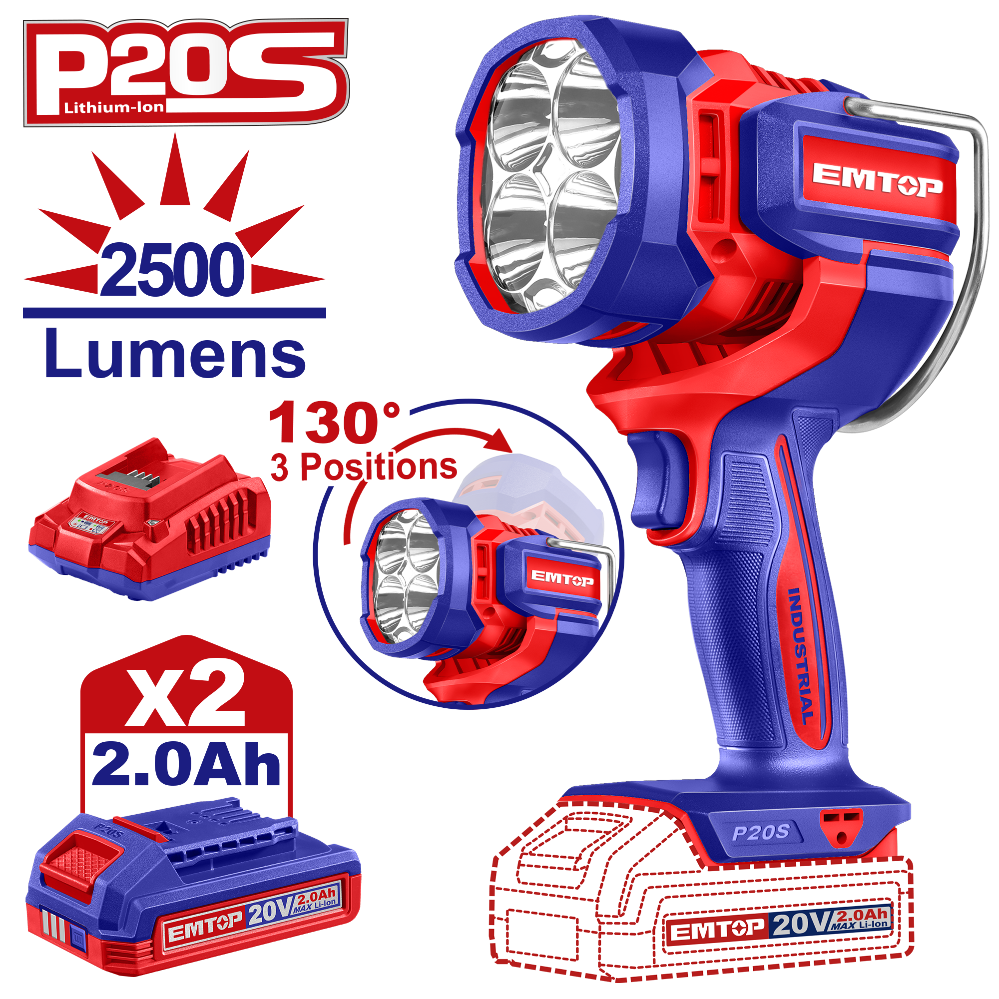 Əl Fənəri, 2500 Lumens