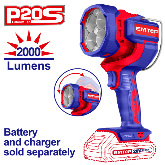 işıqlandırma lampası bataryalı