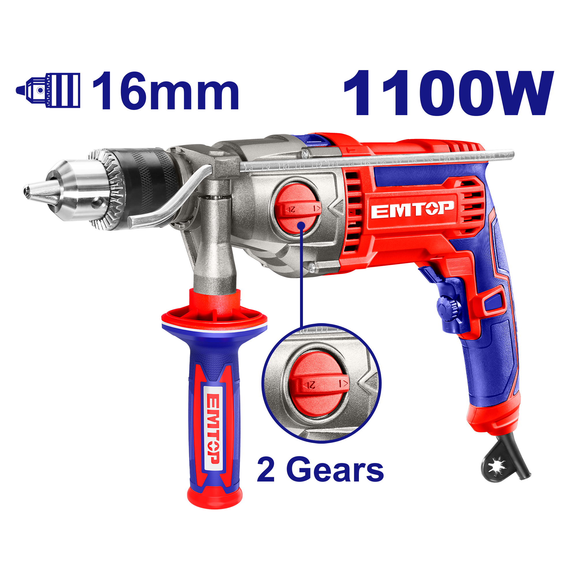 Zərbəli drel 1100W