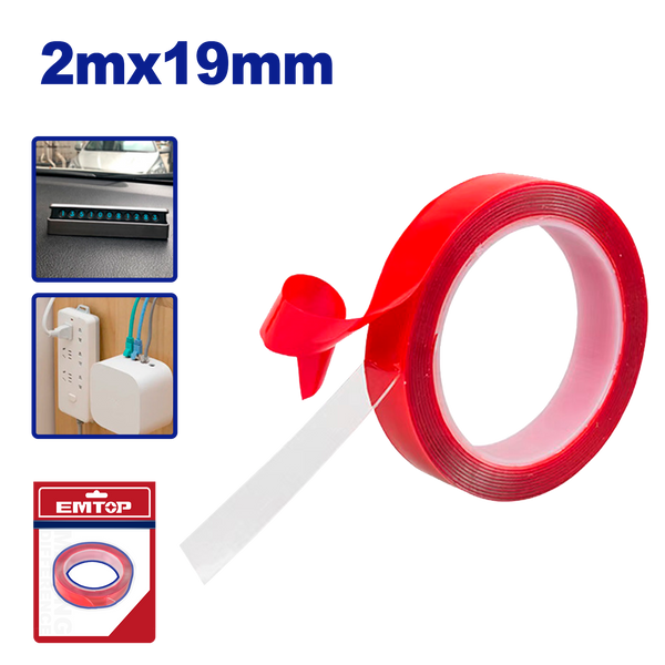 ikitərəfli yapışqan lent 2metr 19mm