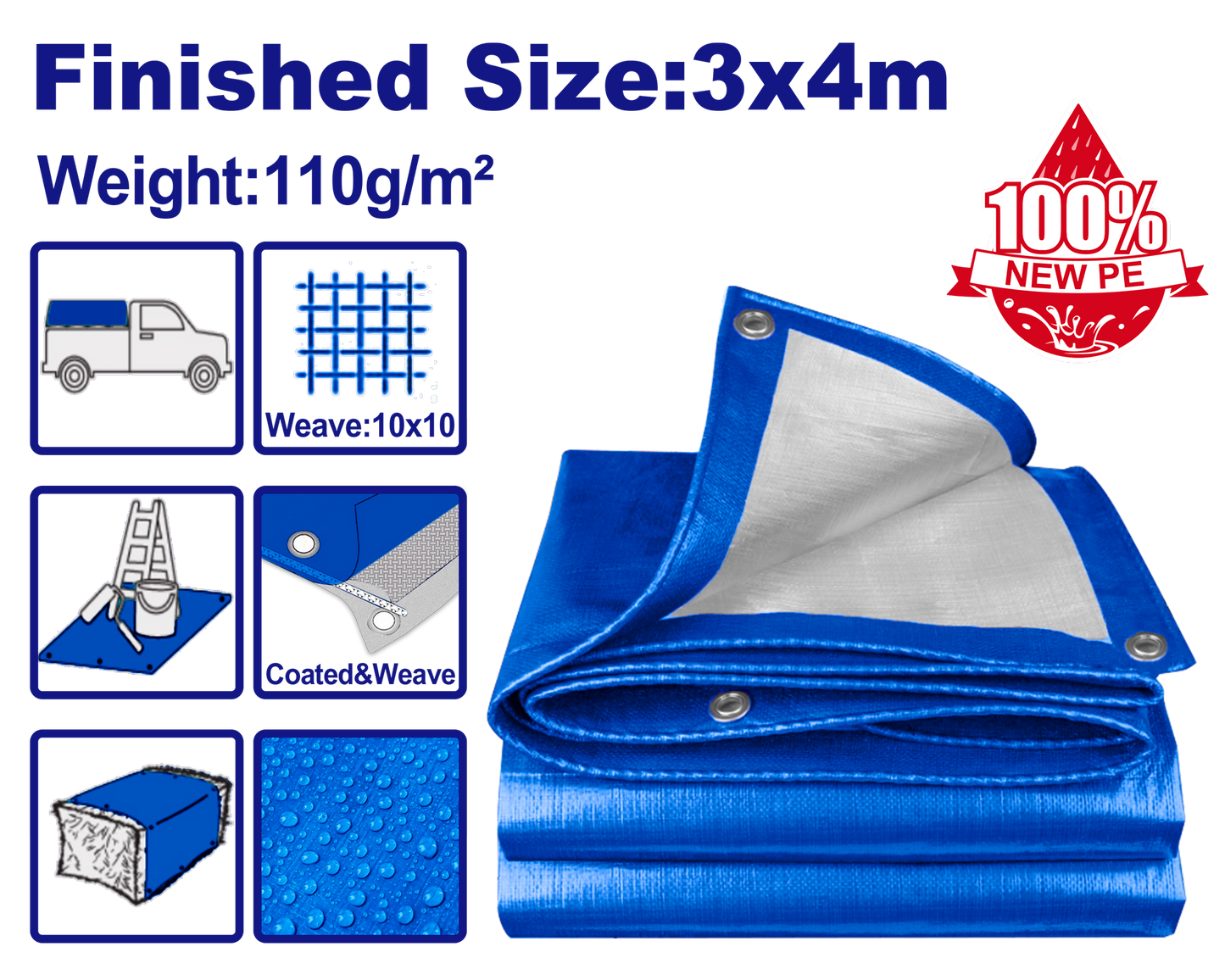 Emtop Tent 3x4M 110g