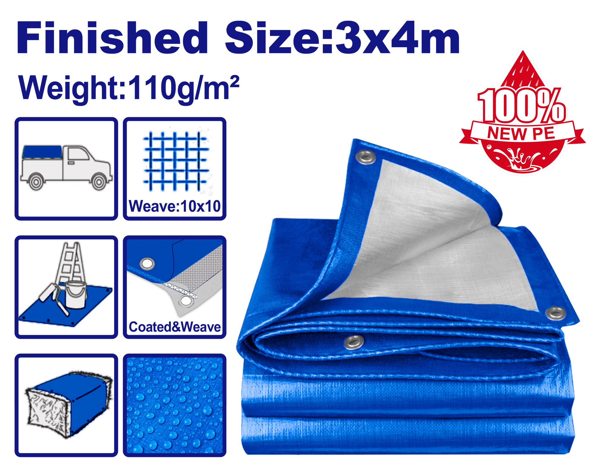 Emtop Tent 3x4M 110g