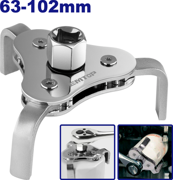 Yağ Filteri Açarı, 63-102mm