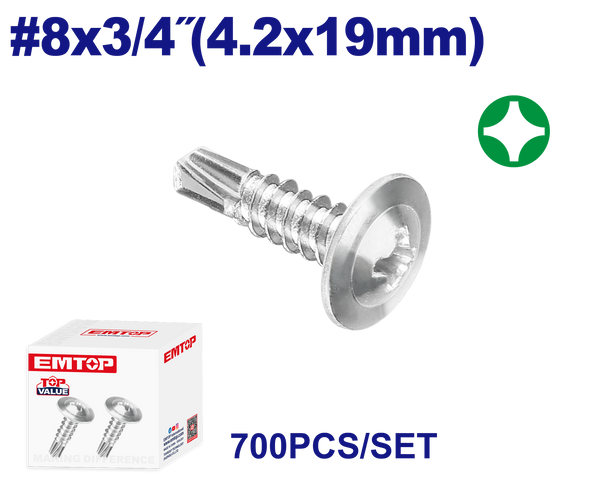 4.2x19mm şurup 700 ədəd