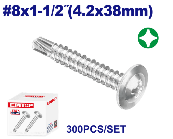 4.2x38mm şurup 300 ədəd
