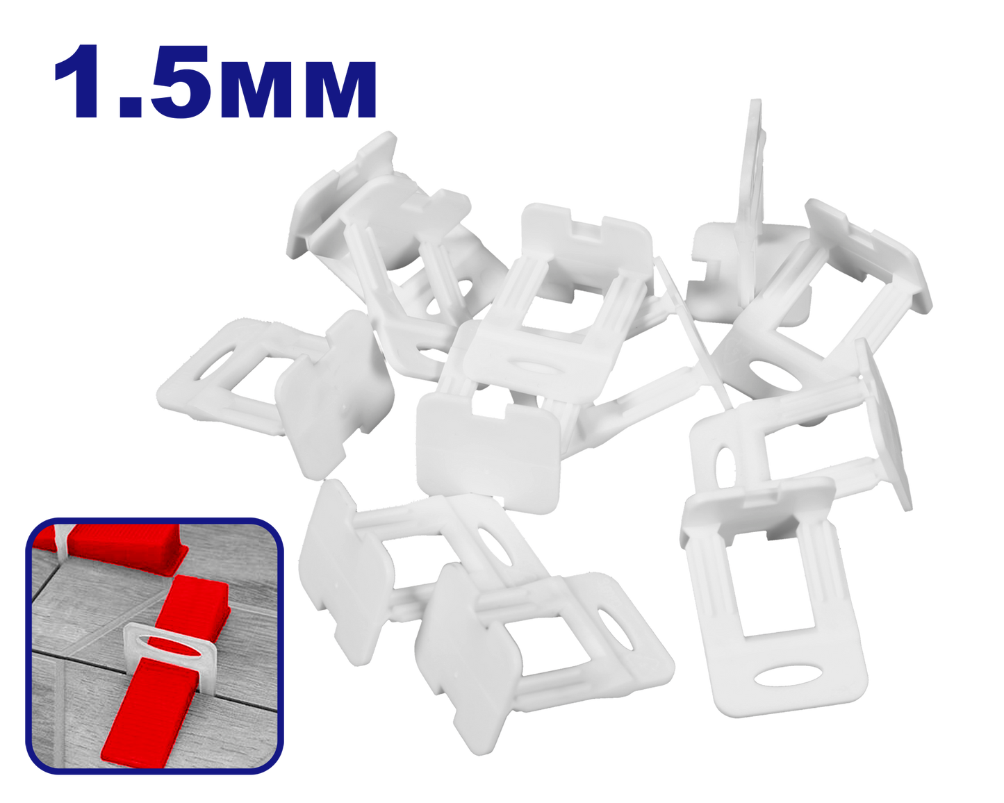 Kafel  Səviyyələndiriciı 1.5mm 100ədəd