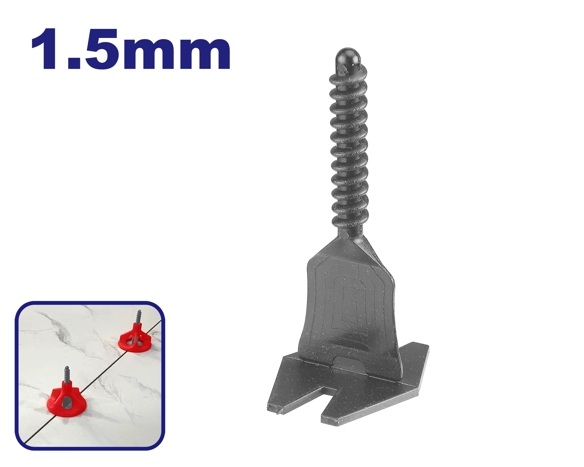 Kafel Səviyyələndiriciı 1.5mm 100ədəd