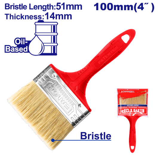 boya fırçası, 102mm