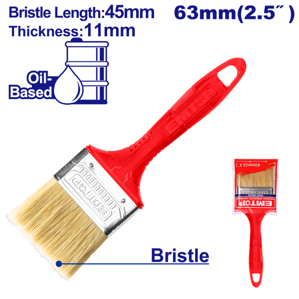 boya fırçası, 63mm