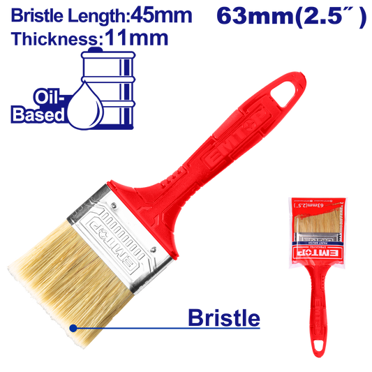 boya fırçası, 63mm