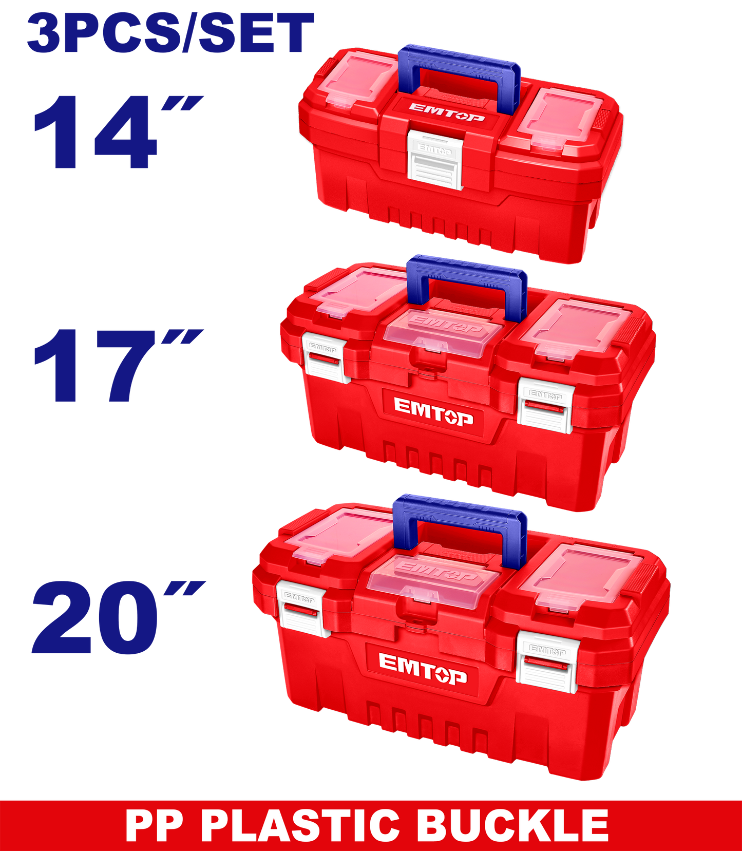 plastik alət qutusu, 3 əd