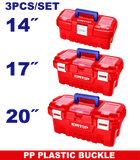 plastik alət qutusu, 3 əd