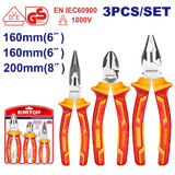 İzolyasiya olunmuş kəlbətin dəsti, 1000V, 3 əd