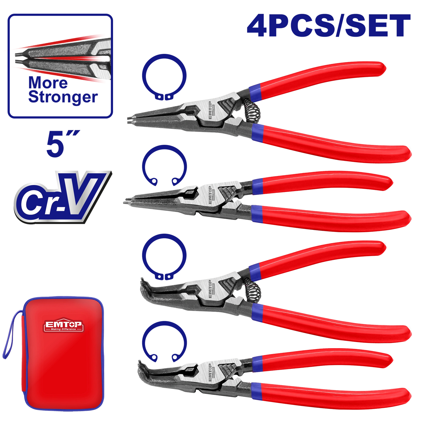 Üzük Çıxaran Kəlbətin Alət, 4pcs
