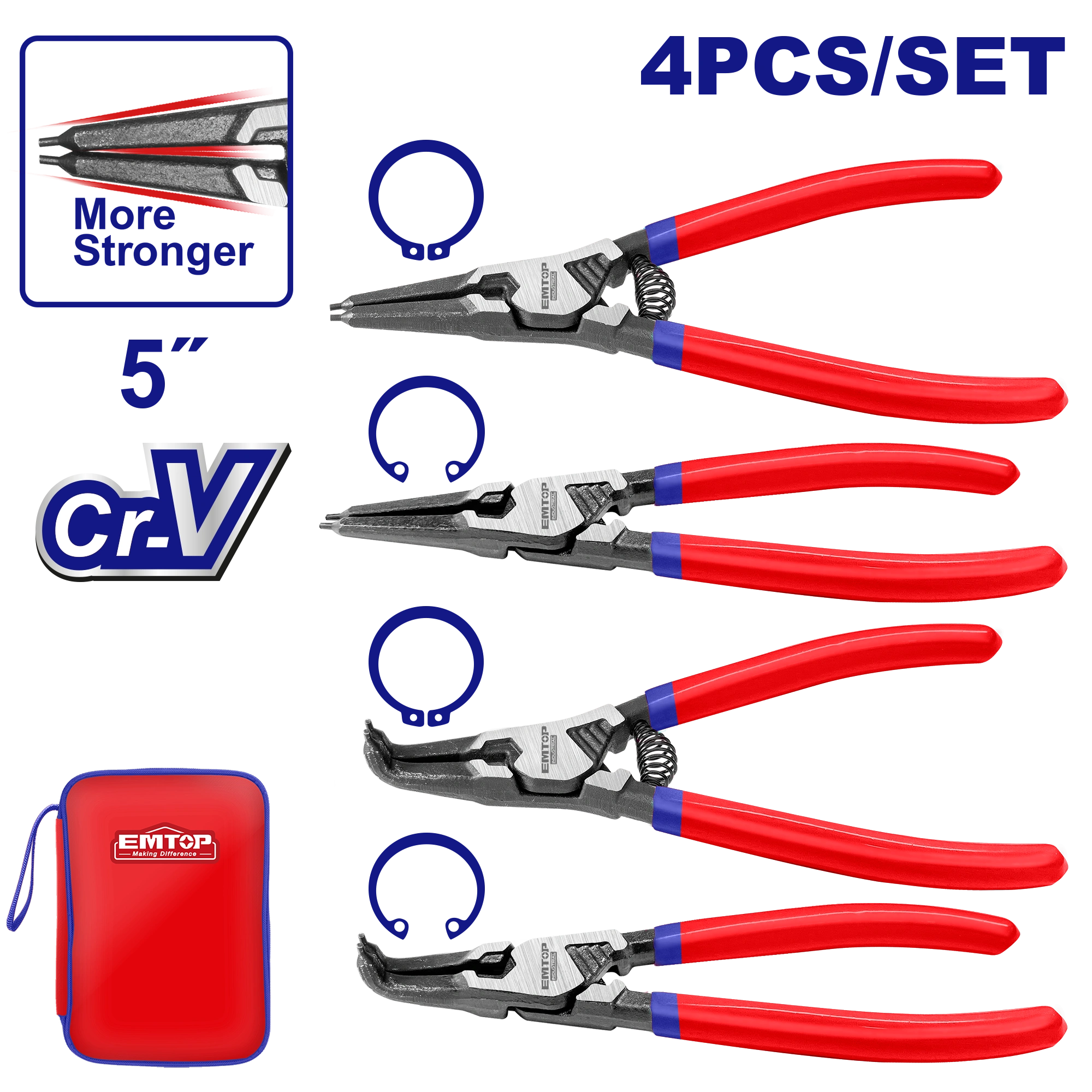Üzük Çıxaran Kəlbətin Alət, 4pcs