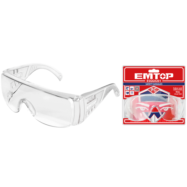 Emtop Təhlükəsizlik Eynəyi UV Şüalarında Qoruyur ESGG0201