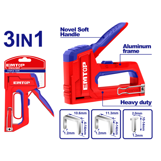 Tikinti stepleri, 2 in 1