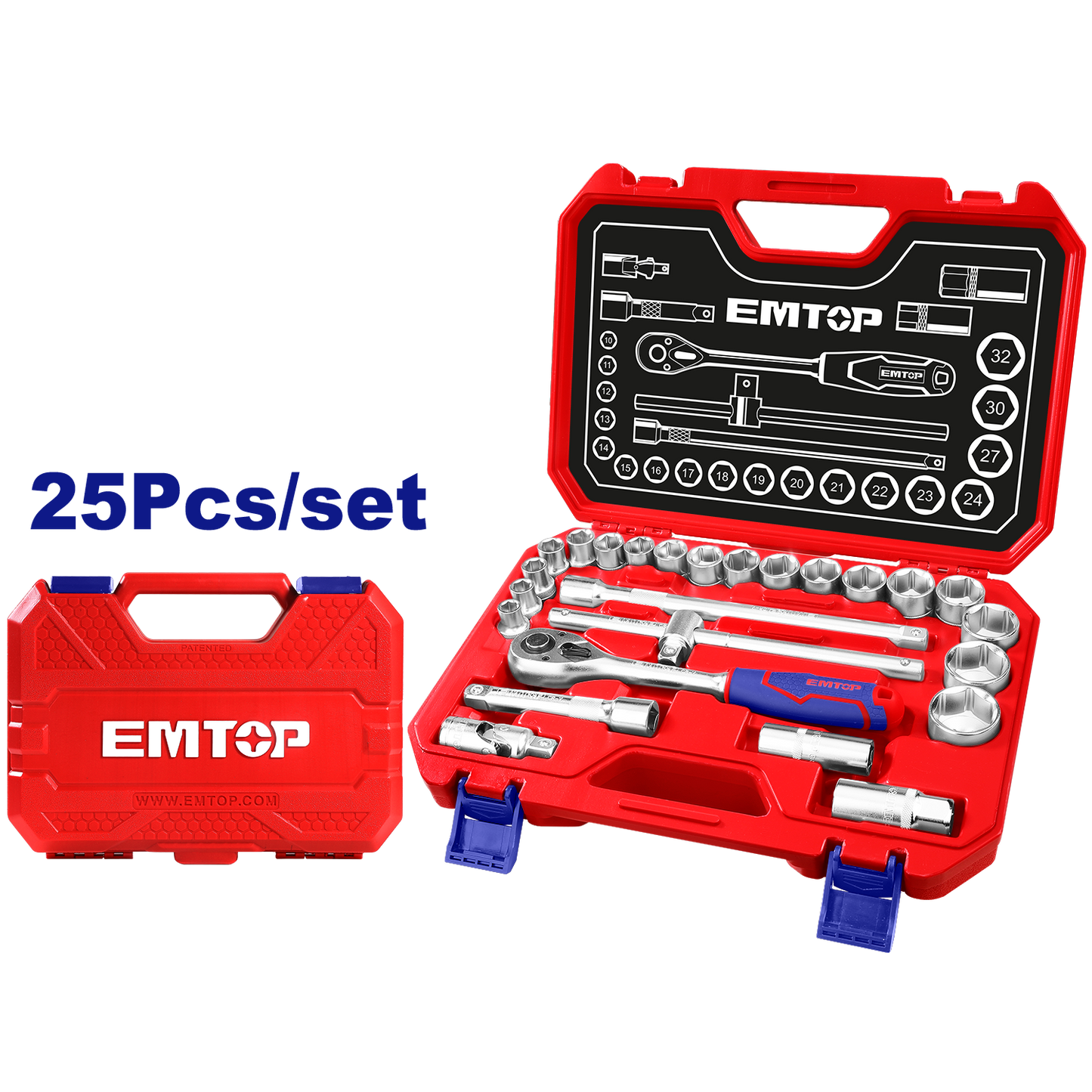 Alət dəsti, 25 parça