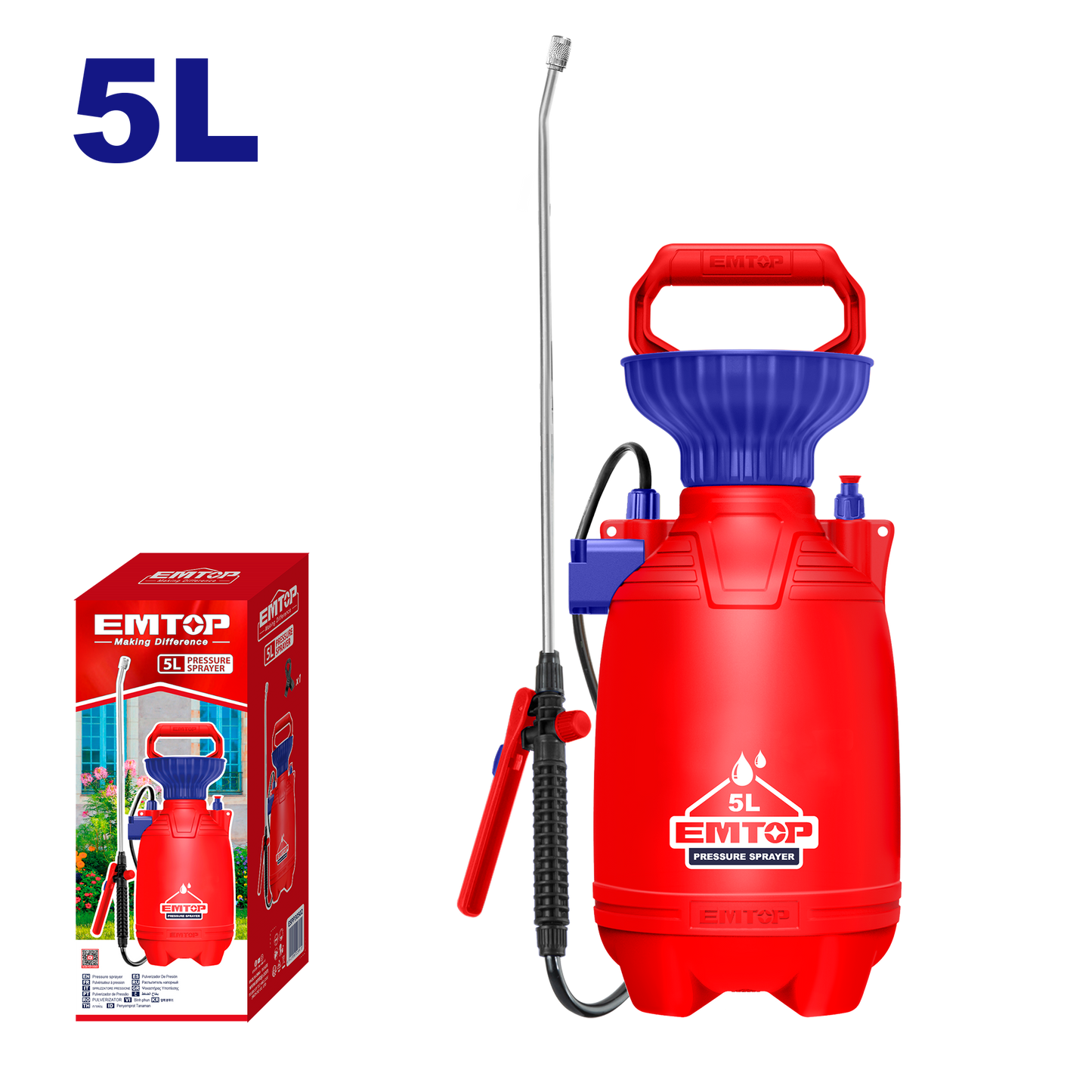 dərmanlama aparatı, 5L