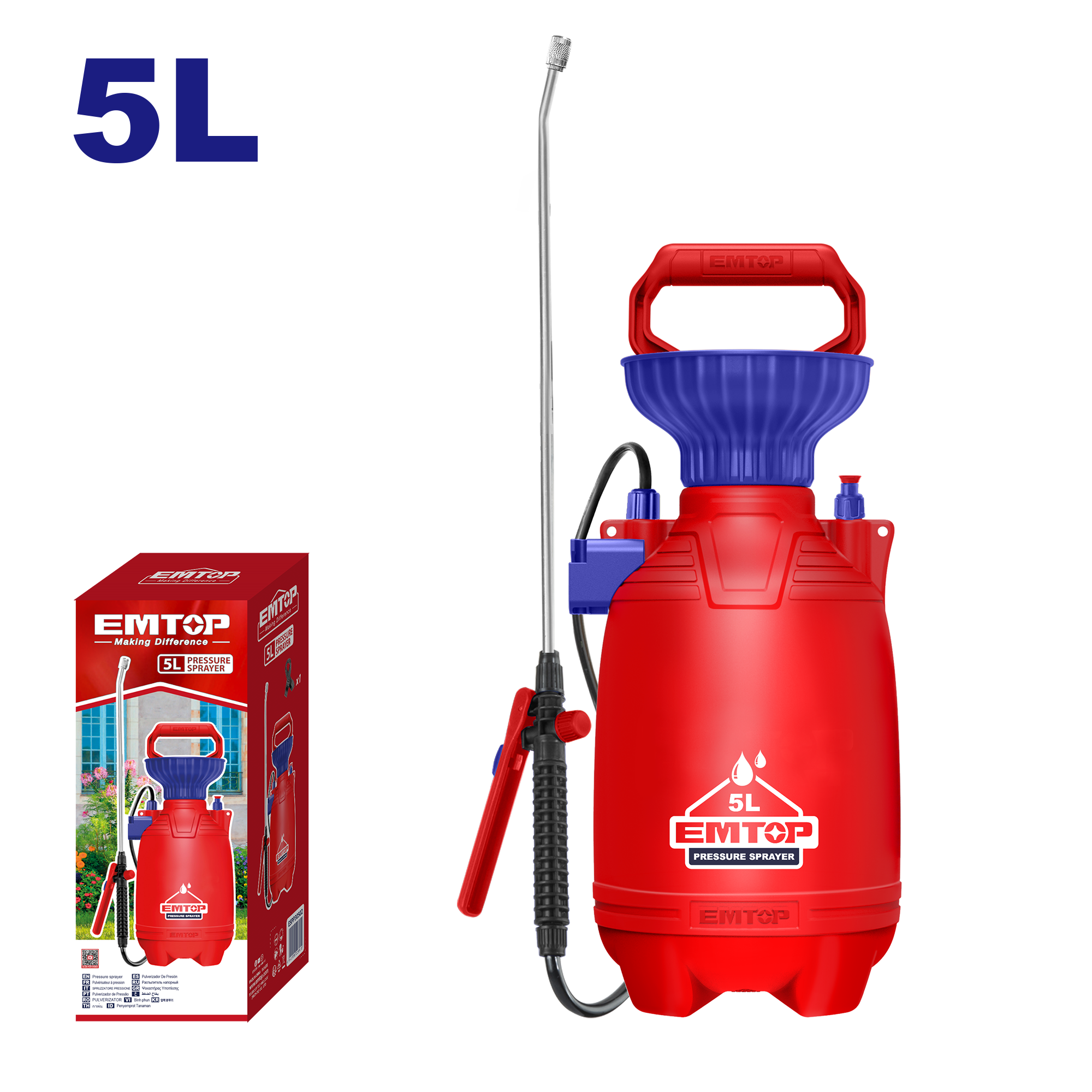 dərmanlama aparatı, 5L