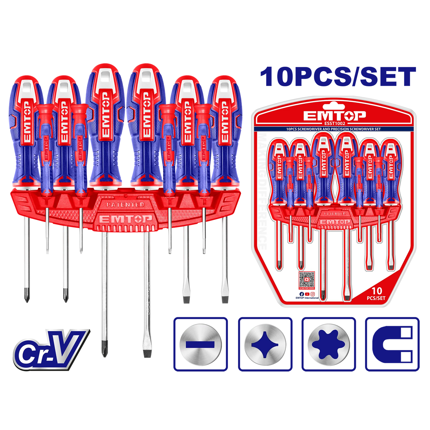 Vintaçan dəsti, 10 əd