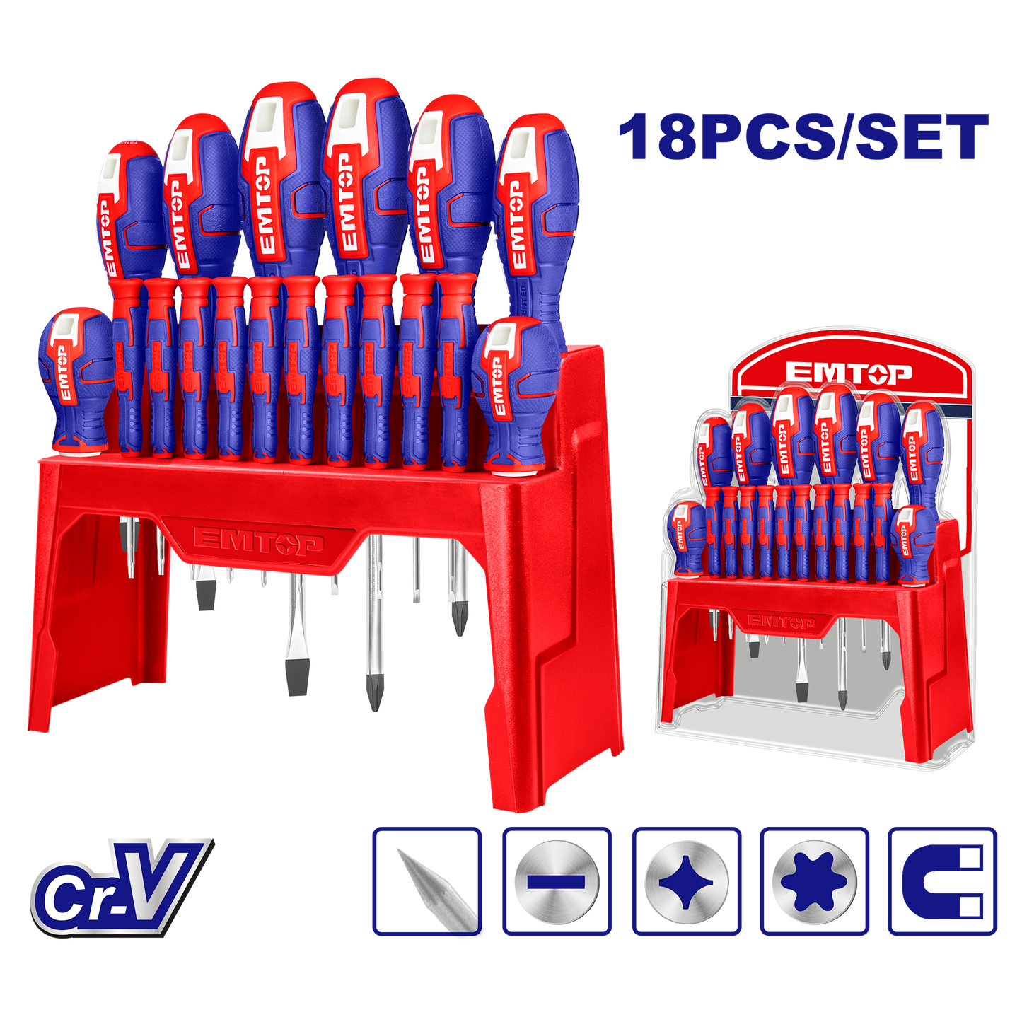 Vintaçan dəsti, 18 əd