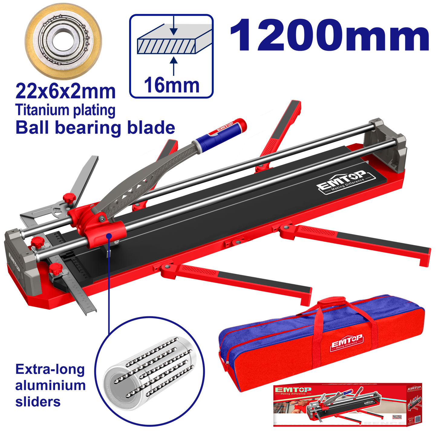 kafel kəsici, 1200mm