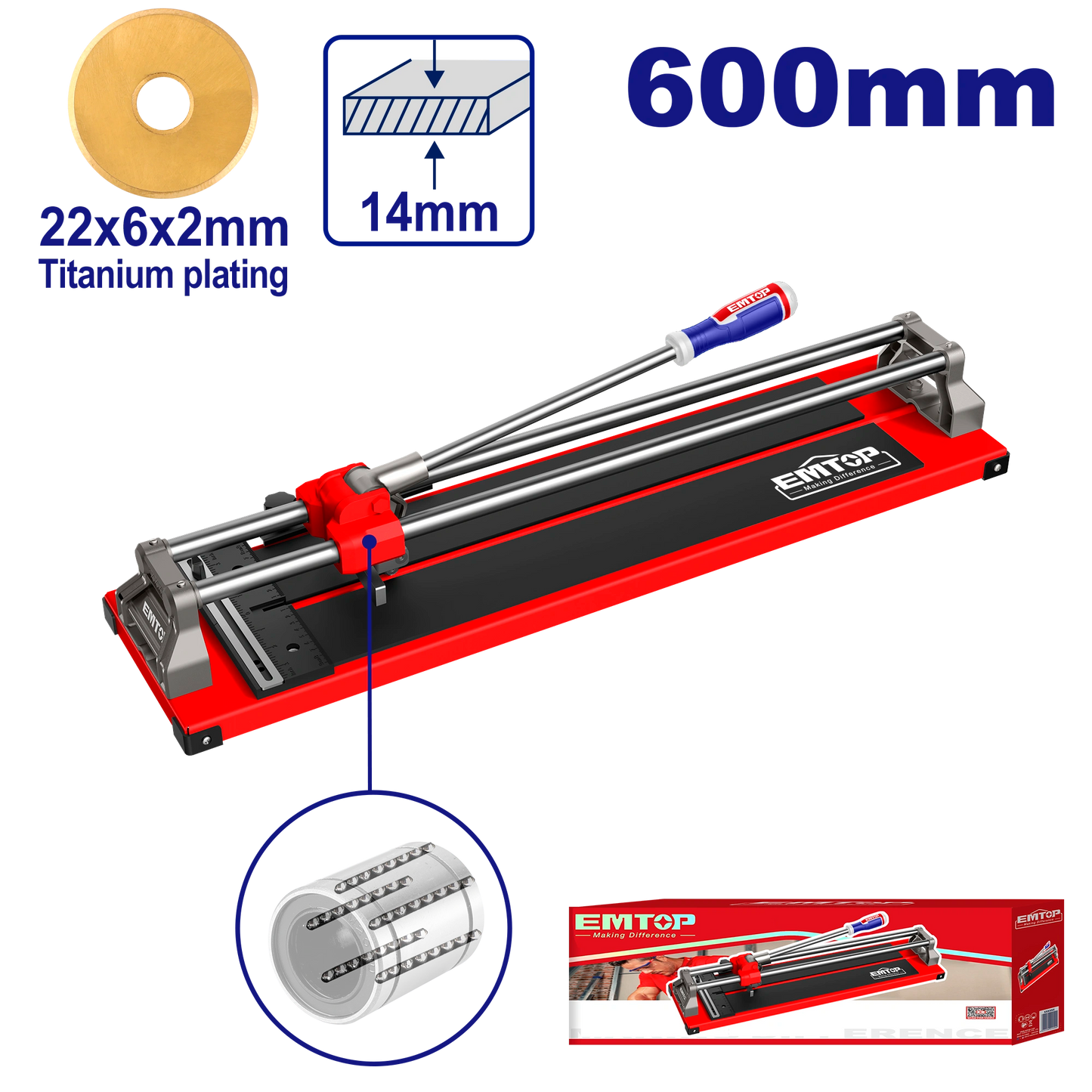 Kafel və Metlaq Kəsən, 600mm