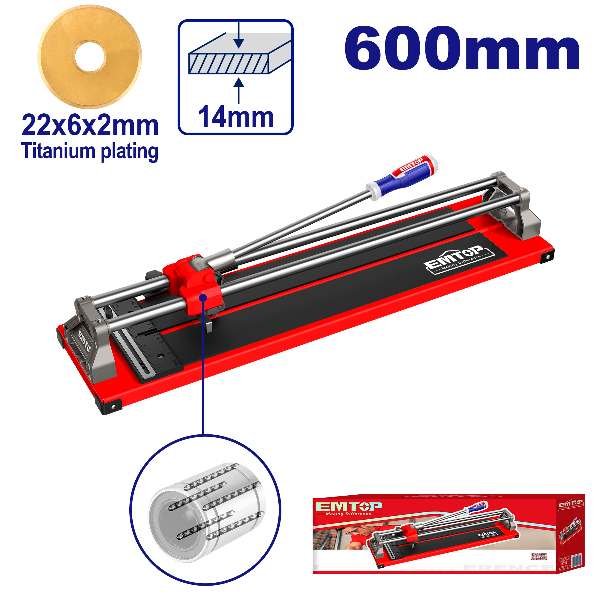 Kafel və Metlaq Kəsən, 600mm