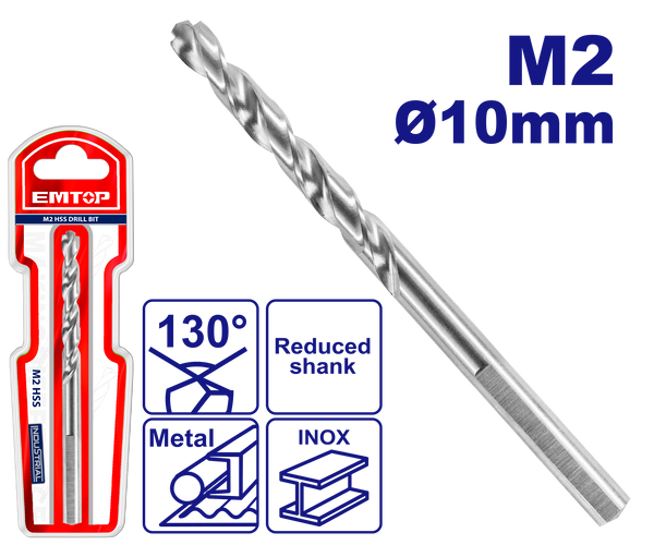 M2 10mm Dəmir Üçün Burğu
