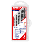 Taxta üzrə qazma dəsti, 5 əd