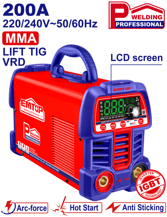 İnvertor Qaynaq Aparatı 200A