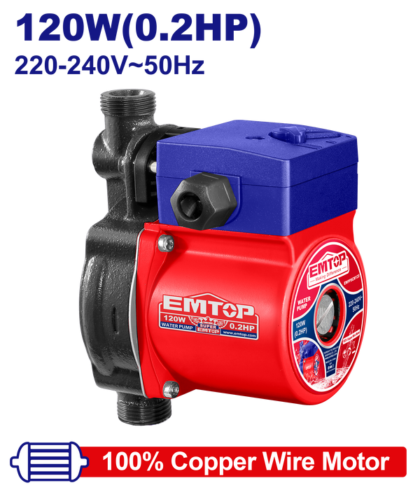 Emtop 120W Sirkulyasiya Nasosu EWPPSCM120