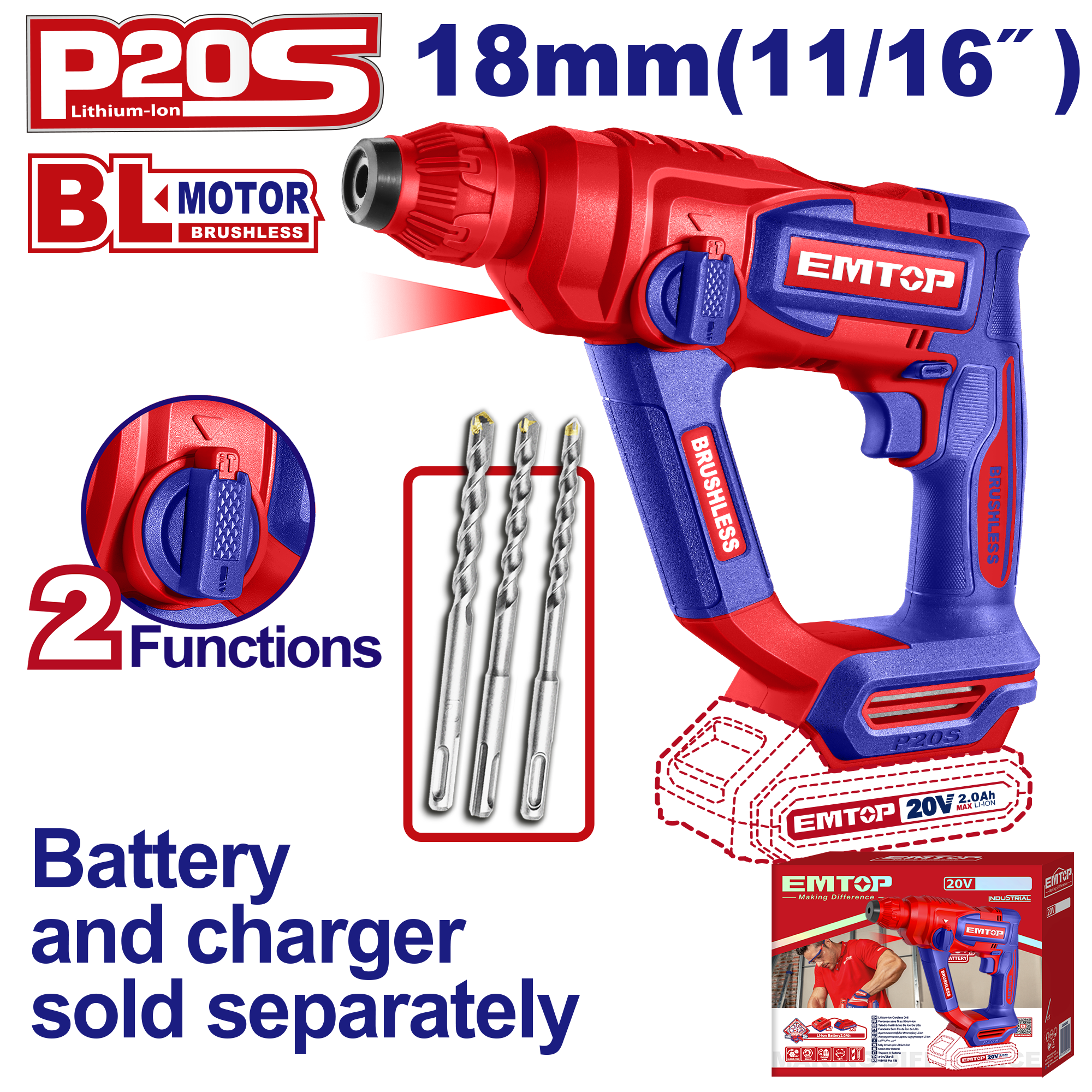Perforator Bataryalı