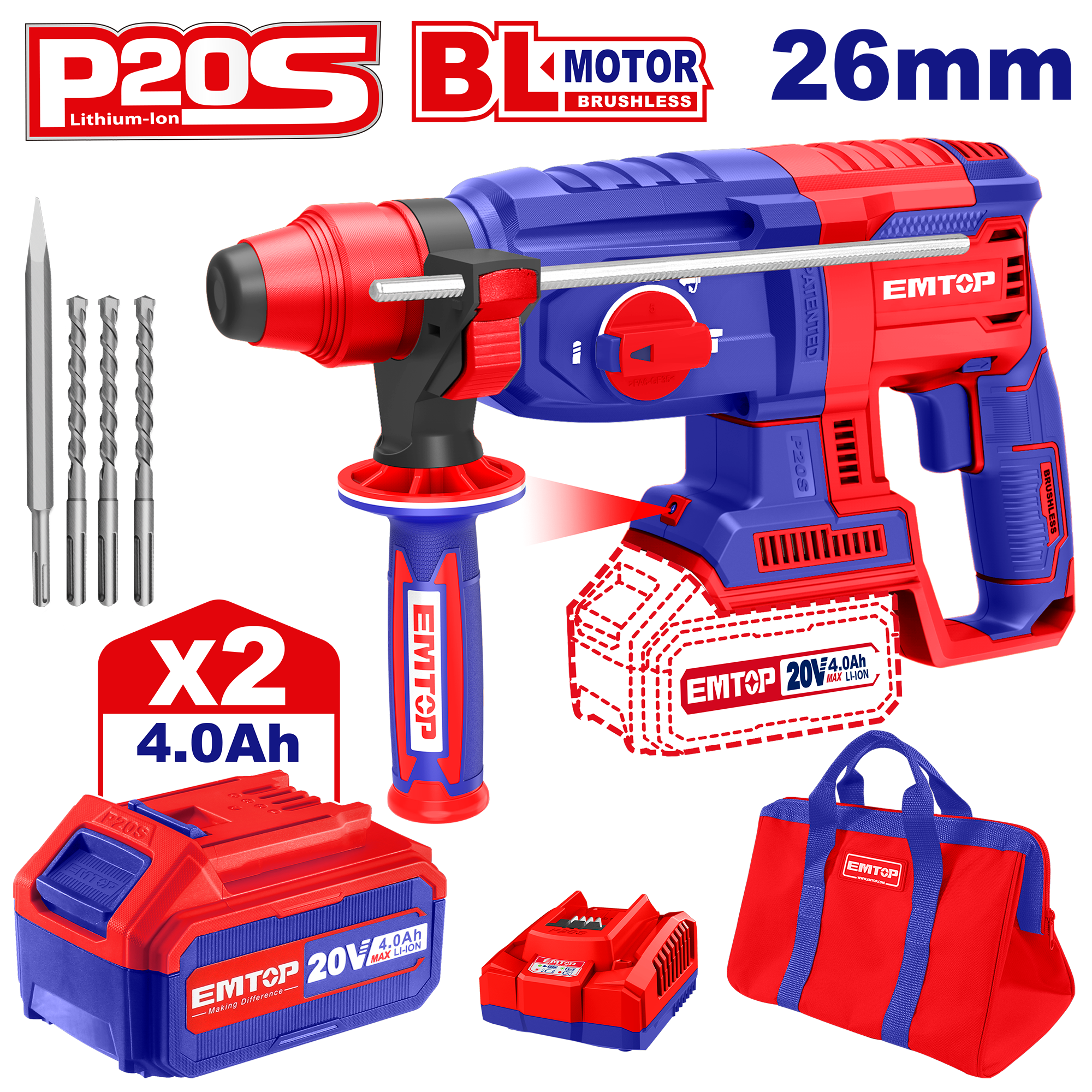 Perforator Bataryalı