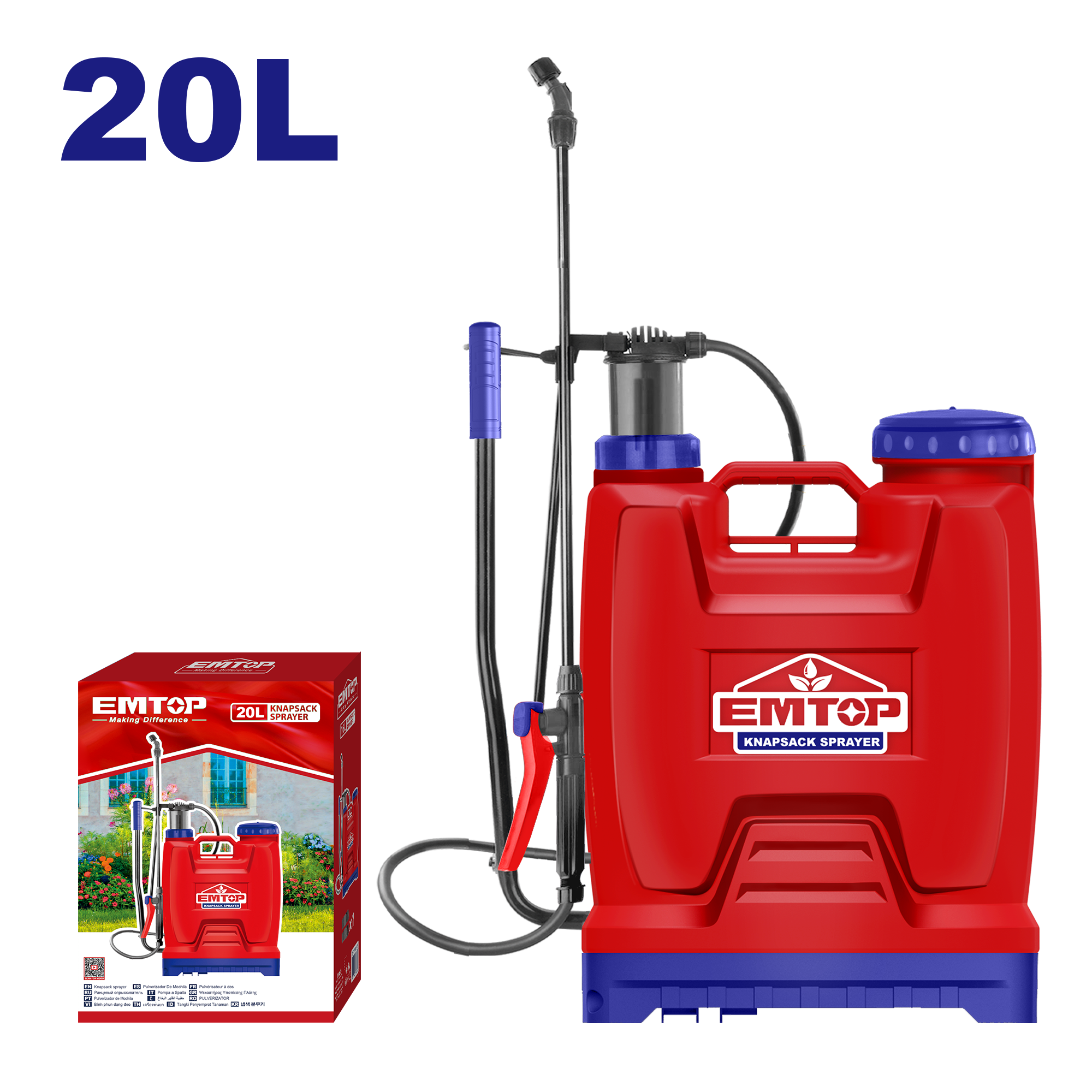 dərmanlama aparatı, 20L
